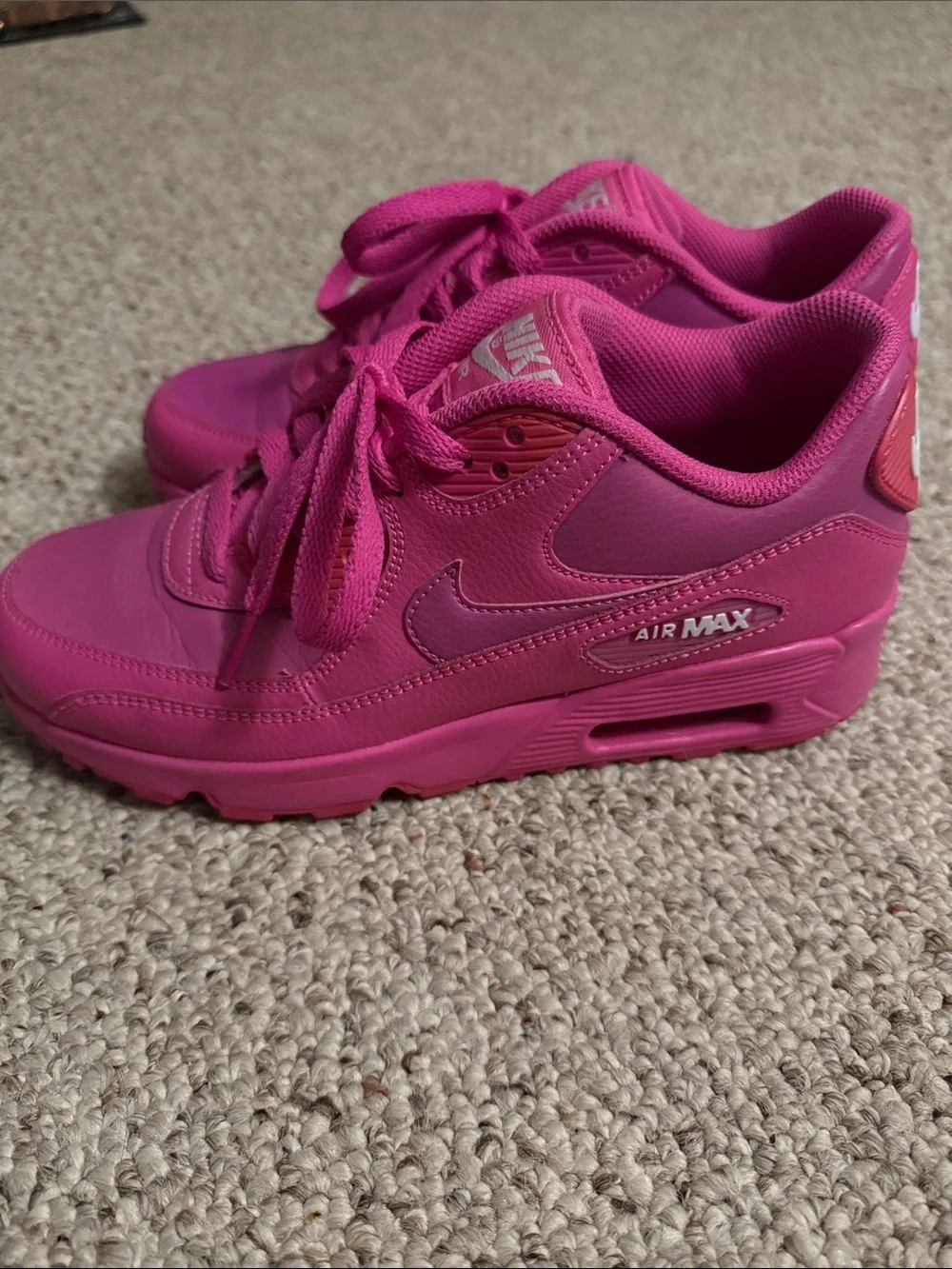 Nike Pink Monochrome Air Max Sneakers